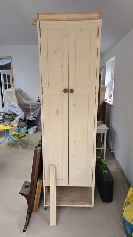 Photo of free Large solid pine cupboard (New Bradwell MK13) #1