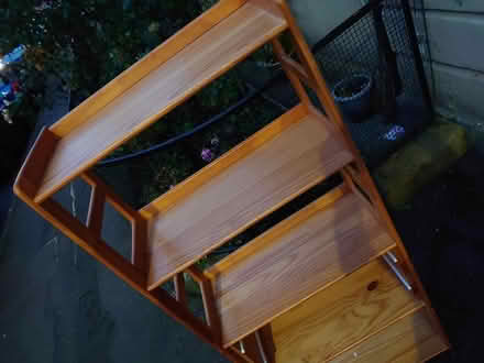 Photo of free Wooden shelf unit (EH3 Tollcross) #4