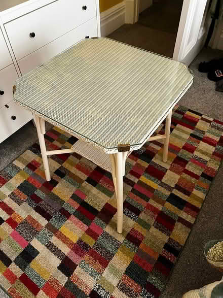 Photo of free Lloyd loom table (Tynemouth NE30) #2