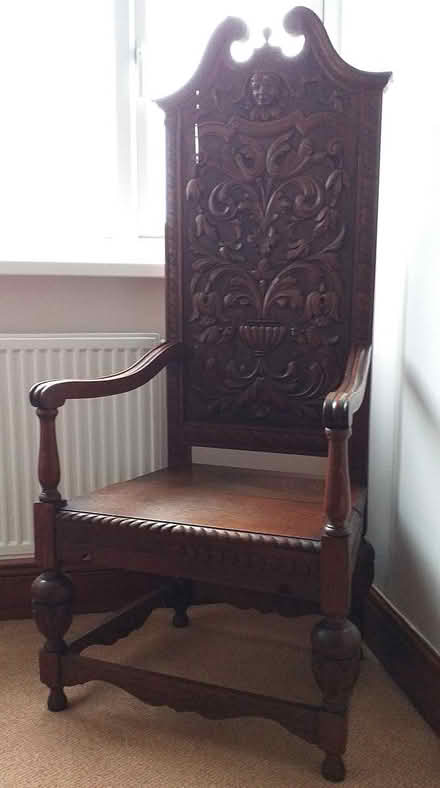 Photo of free Bard's Chair 60" x 27" x 21" (Heol Y Cyw CF35) #2