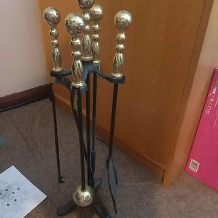 Photo of free Fire poker etc set (Dorking) #2