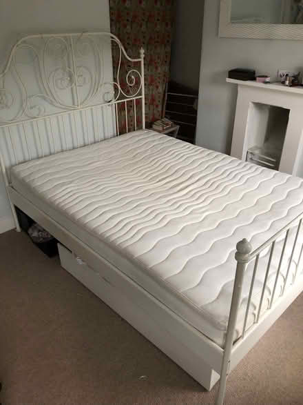 Photo of free IKEA Double bed (Thrupp GL5) #1