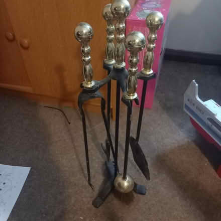 Photo of free Fire poker etc set (Dorking) #1
