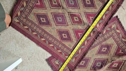 Photo of free 2 Woven fabric cushion covers / mini rugs? (Jericho OX1) #2