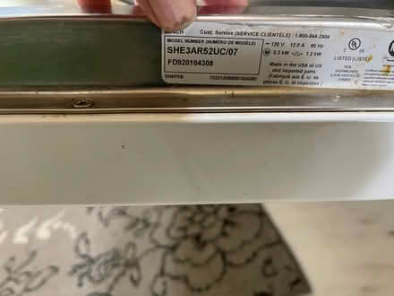 Photo of free Bosh dish washer (Oak Brook) #3