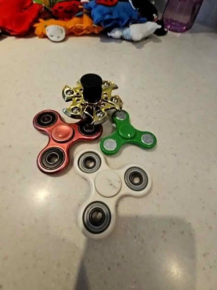 Photo of free Assortment of fidget spinners (Brimscombe GL5) #1