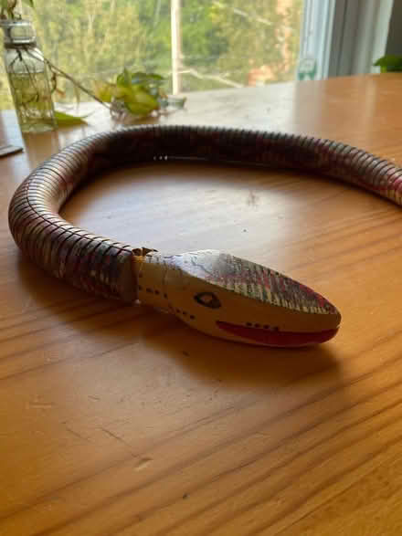 Photo of free Wooden snake (Poughkeepsie) #2