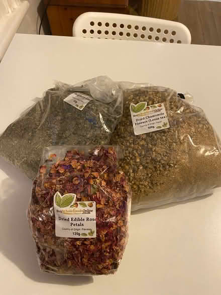 Photo of free Dried Chamomile & other ingredients (Finsbury Park N4) #1