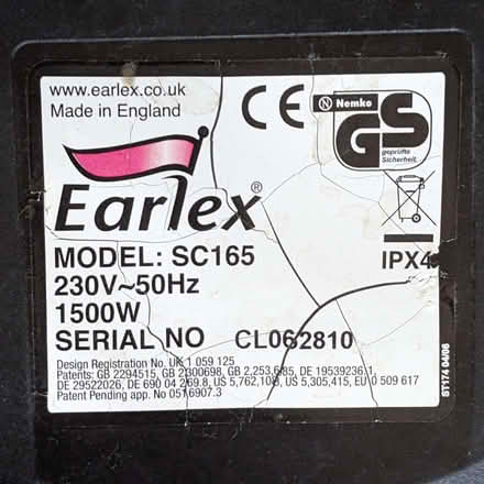 Photo of free Earlex steam cleaner (Petersfield Ward CB1) #2