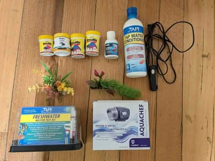 Photo of free Aquarium - Beta Food & accessories (Cupertino Public Library) #1