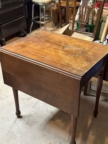 Photo of free wooden side table (Ballard) #2