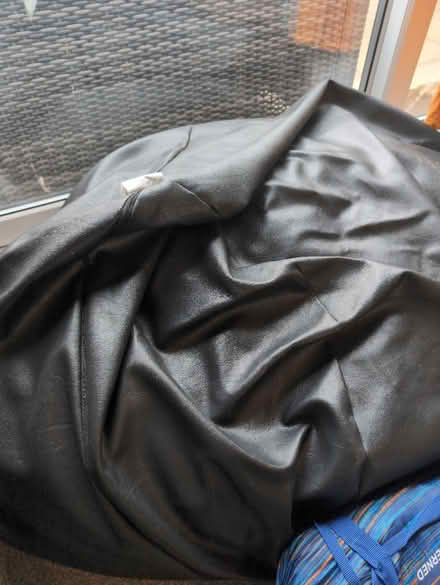 Photo of free Black bean bag (Abingdon, OX14 3TD) #1