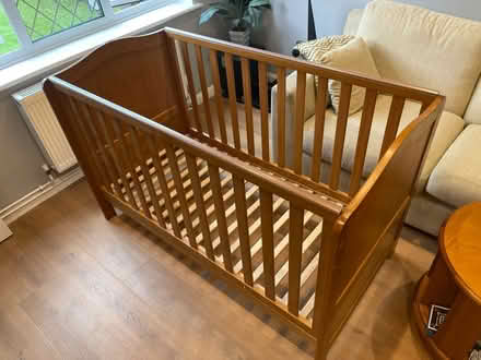Photo of free Mothercare cot (Lightwater GU18) #1