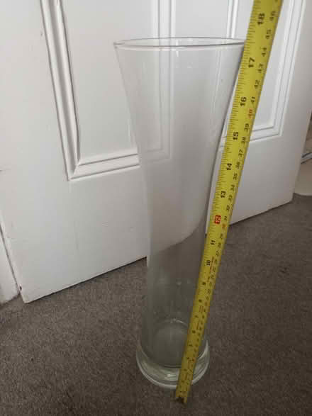 Photo of free Glass vase (York YO10) #1