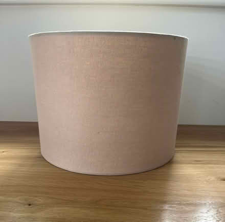 Photo of free Beige linen lampshade (SK7) #1