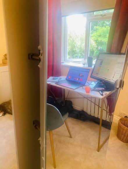 Photo of free 2 x IKEA VIKEDAL mirror Doors (SW13) #4