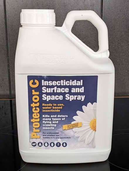 Photo of free 5 litres of cypermethrin insecticide spray (Petersfield Ward CB1) #1