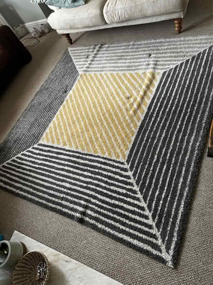 Photo of free IKEA geometric rug (Stoneygate, Leicester LE2) #1