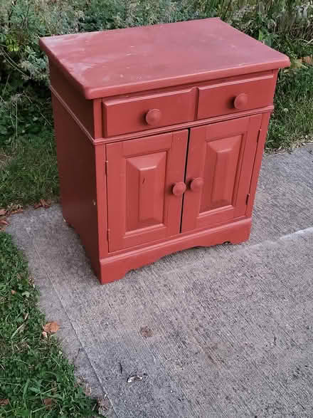 Photo of free Wooden side table (Beacon) #1