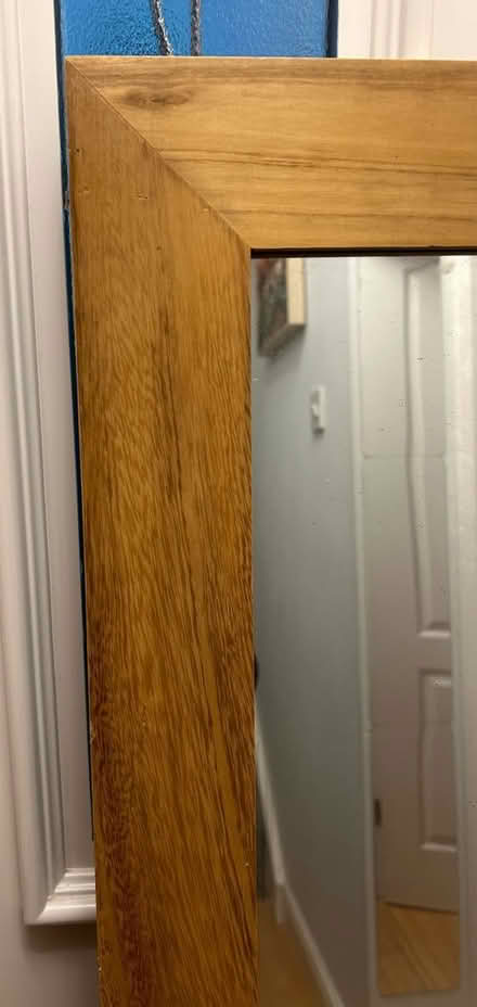 Photo of free Full length wood mirror (Eccles, M30) #2