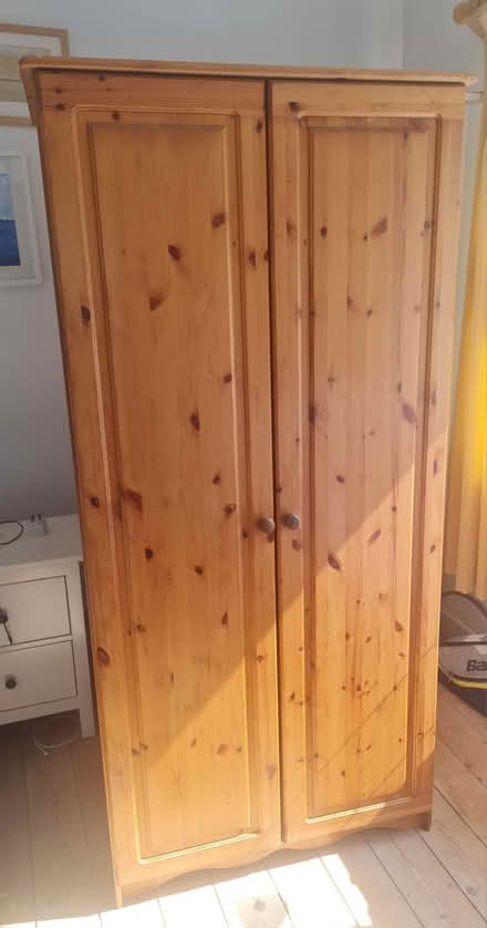 Photo of free Free standing pine wardrobe (Glenageary, Co. Dublin) #2