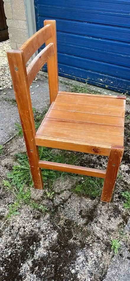 Photo of free Wooden chair (Broadwindsor) #1