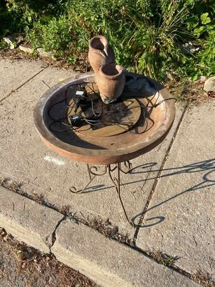 Photo of free Solar powered birdbath (Port Credit) #2