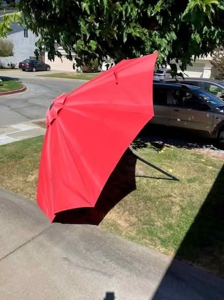 Photo of free Patio Table Umbrella (Foster City) #1
