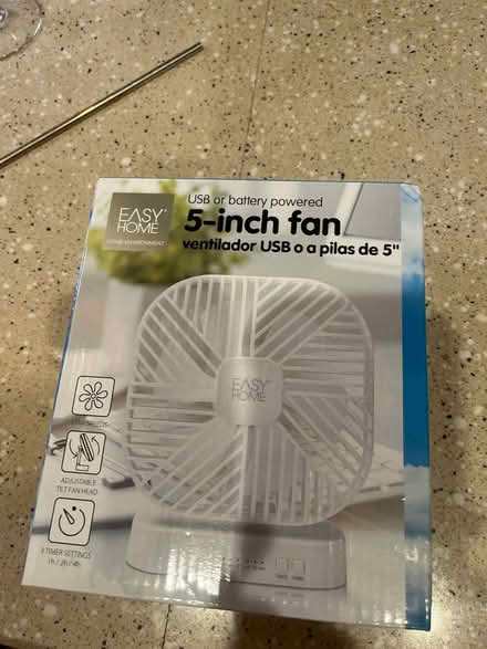 Photo of free 5” personal fan (Near Busse and Golf) #1