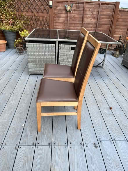 Photo of free 6 dining chairs (Stow-on-the-Wold GL54) #3