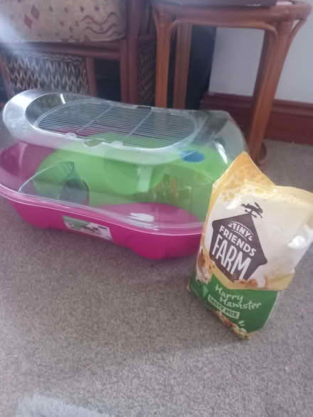 Photo of free Hamster cage plus food (Penrith CA11) #2