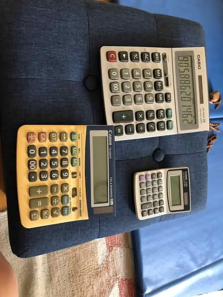 Photo of free 3 calculators (Chevy Chase DC) #1