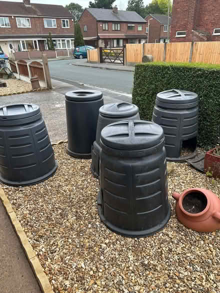 Photo of free GRATIS Compost bins - black (Lostock Hall PR5) #2