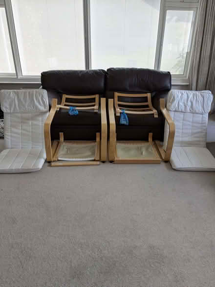 Photo of free 2 IKEA Poang chairs (IP1) #1