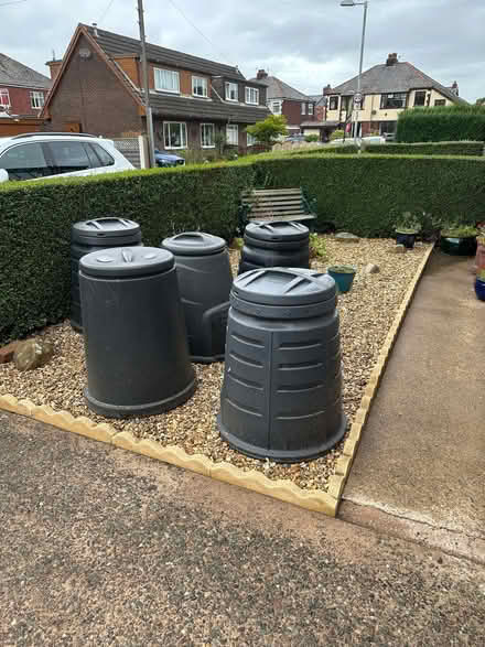 Photo of free GRATIS Compost bins - black (Lostock Hall PR5) #1