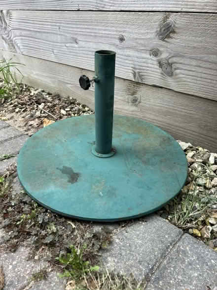 Photo of free Heavy Garden Umbrella Base (Chidham) #1