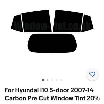Photo of free Hyundai i10 Window Tint Kit (Slough Central SL1) #1