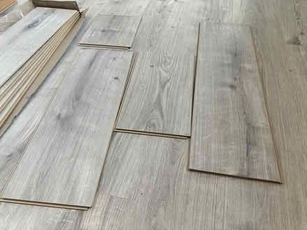 Photo of free Grey laminate flooring leftovers (Chigwell IG7) #2