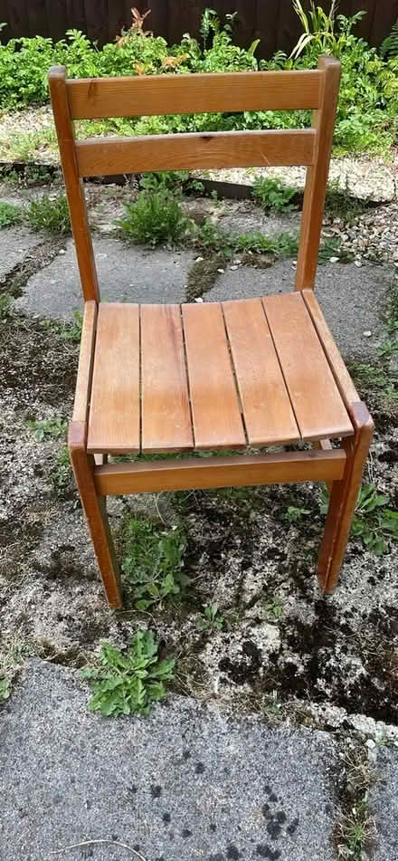 Photo of free Wooden chair (Broadwindsor) #2