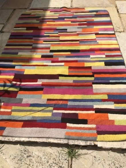 Photo of free Multicoloured wool rug (Uxbridge UB10) #1