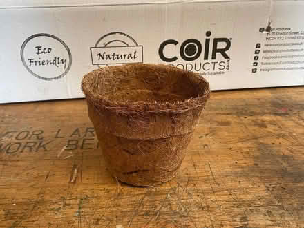 Photo of free Coir Plant Pots (Heath & Reach Area LU7) #1