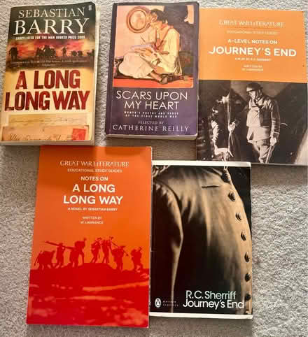 Photo of free AQA English Alevel WW1 texts 2024 (Orpington BR6) #1