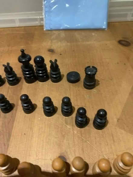 Photo of free Chess set with one piece missing (Burneside LA9) #2