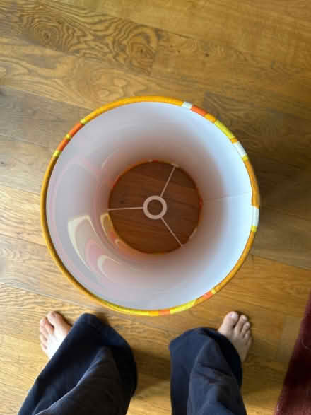 Photo of free 70s style lamp shade (SE24 Herne Hill) #4