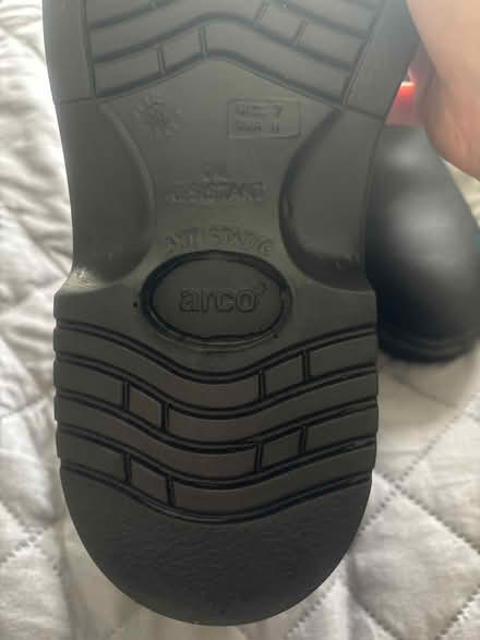 Photo of free Sp1 safety boots (Prestwich M25) #2