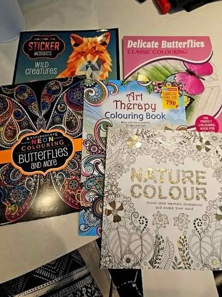 Photo of free Selection of colouring books (Brimscombe GL5) #1