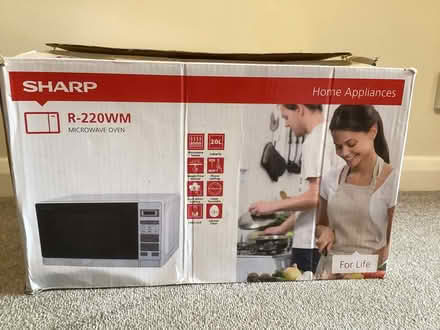 Photo of free Sharp microwave (Epsom Common KT18) #4
