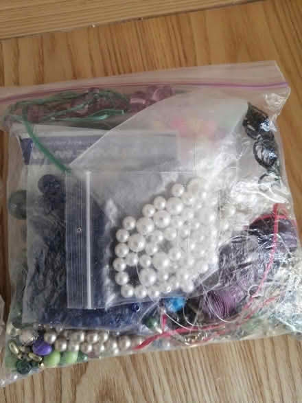 Photo of free Macrame book and beads (Leybourne, w/m ,ME19) #4