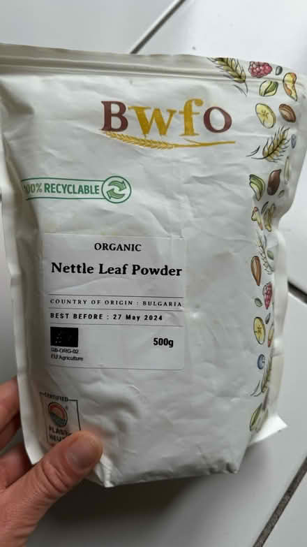 Photo of free nettle powder , burners (Haringey N15 3) #1