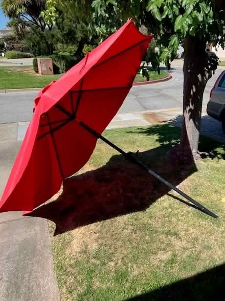 Photo of free Patio Table Umbrella (Foster City) #2
